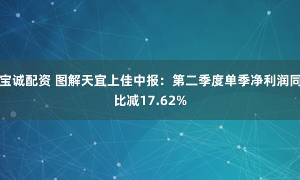 宝诚配资 图解天宜上佳中报：第二季度单季净利润同比减17.62%