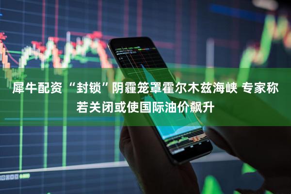 犀牛配资 “封锁”阴霾笼罩霍尔木兹海峡 专家称若关闭或使国际油价飙升