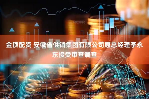 金顶配资 安徽省供销集团有限公司原总经理李永东接受审查调查